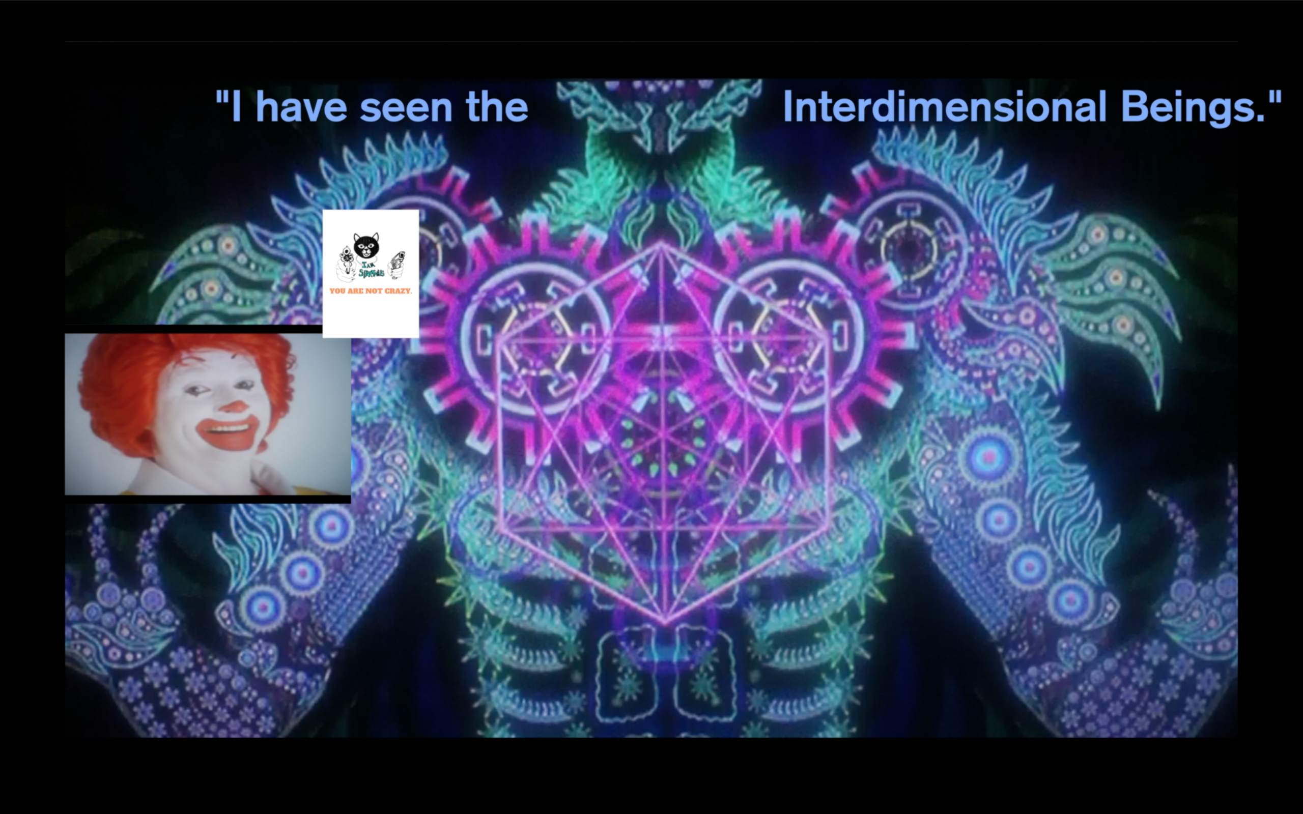 " I Have Seen The Interdimensional Beings"